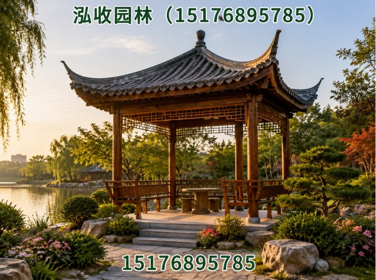 丹东防腐木展示图